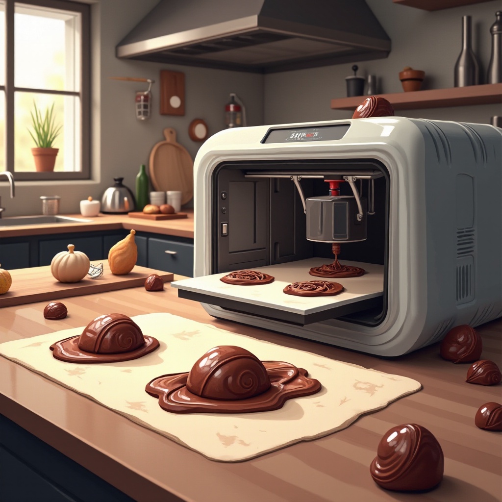 Yemek Dünyasında Devrim: Çikolata ve Yiyecek için 3D Yazıcılar