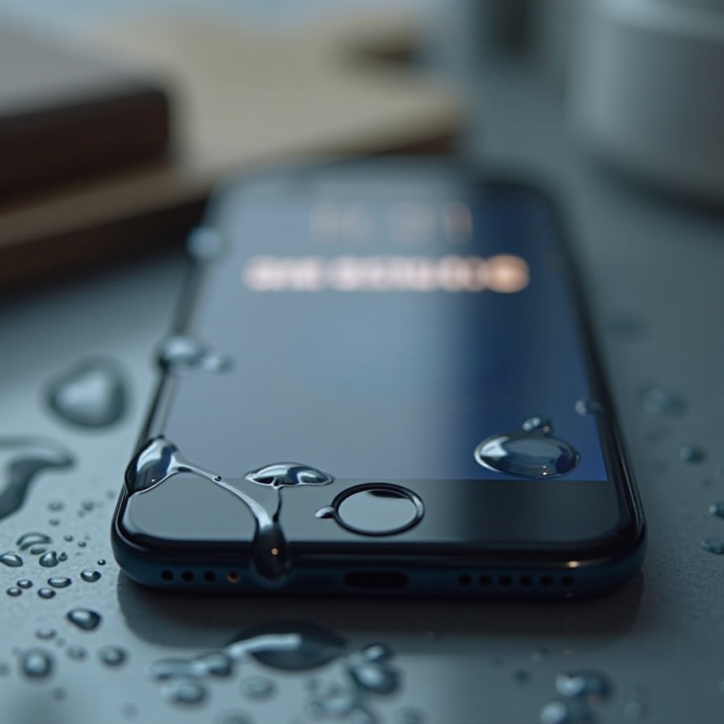 предупреждение о воде iphone