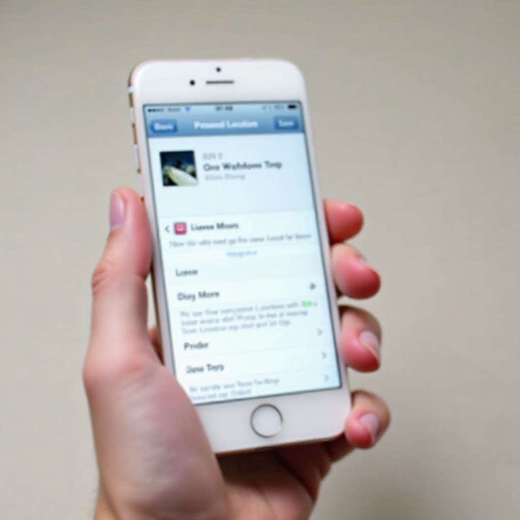 كيفية إرسال الموقع الحالي لنظام iOS 17