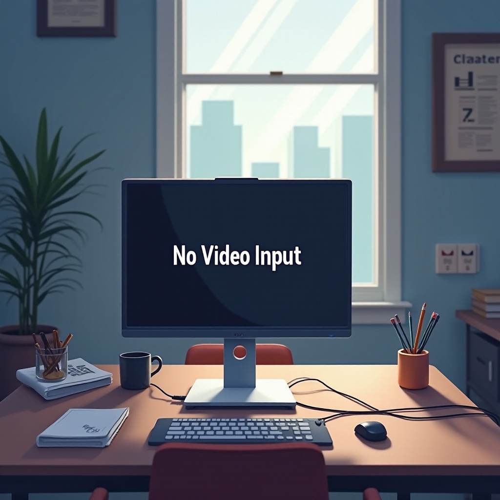 Решение ошибки “Нет видео-входа” на вашем компьютерном мониторе.