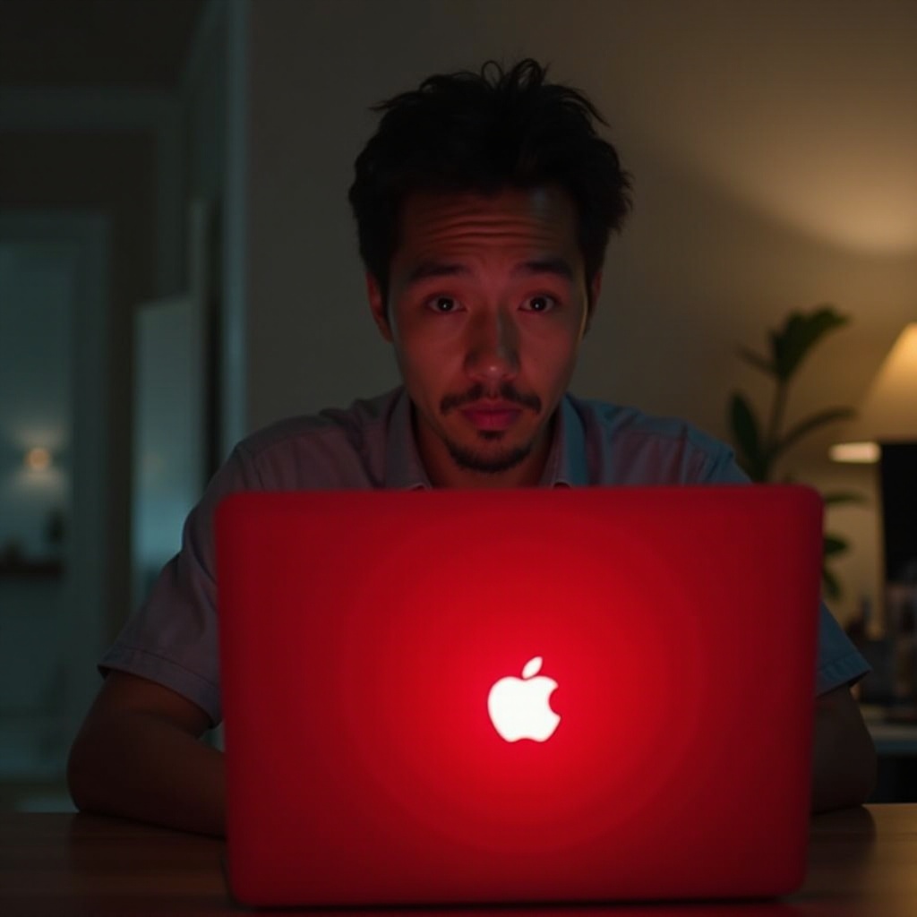 Как устранить и исправить проблему с красным экраном на вашем MacBook.